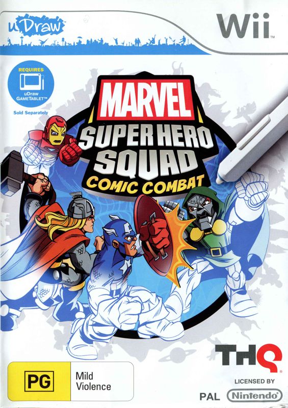 Marvel Super Hero Squad: Comic Combat box art for Playstation 3